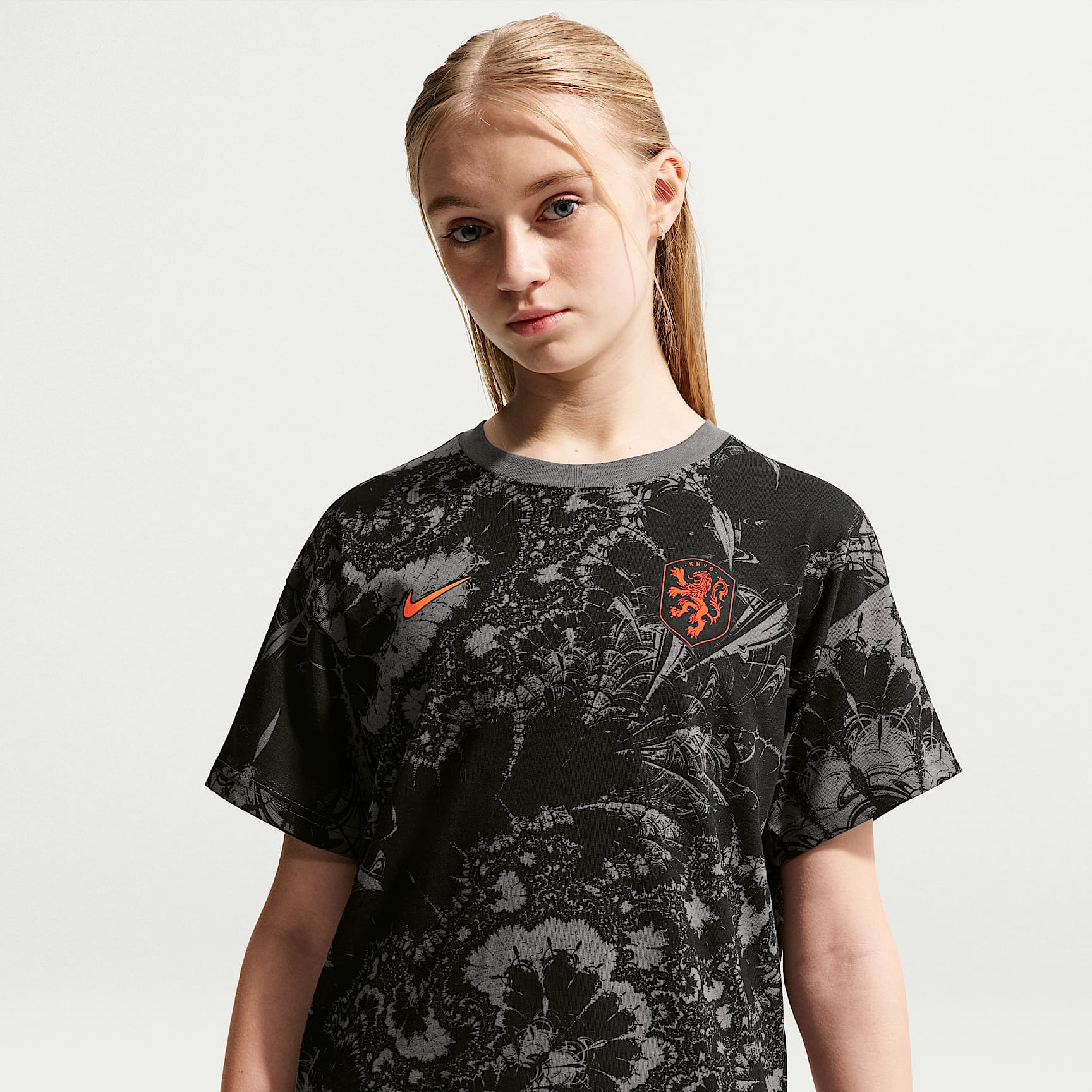 Netherlands Older Kids' Nike Football T-Shirt. Nike CA